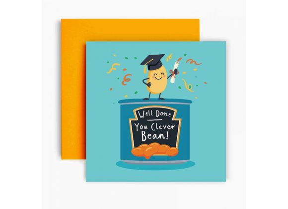 Clever Bean! Card by Huxters