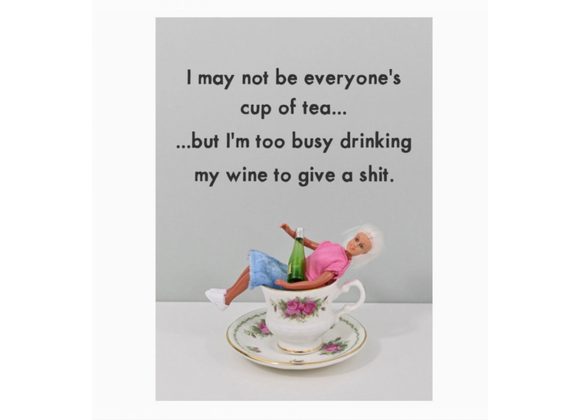 Not everyone's cup of tea... - Bold & Bright Card