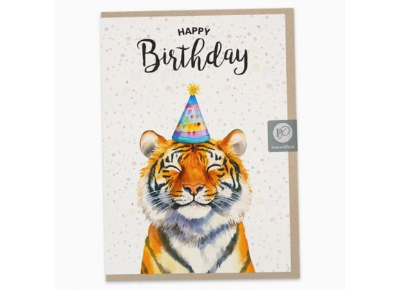 Tiger Birthday Card by PostcardPrints