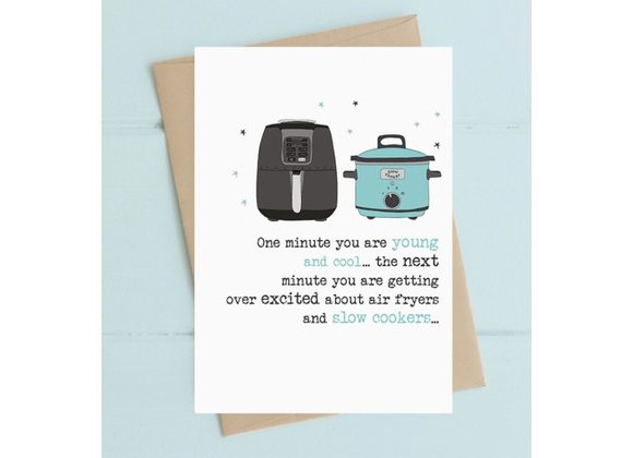Air Fryers and Slow Cookers Card by Dandelion