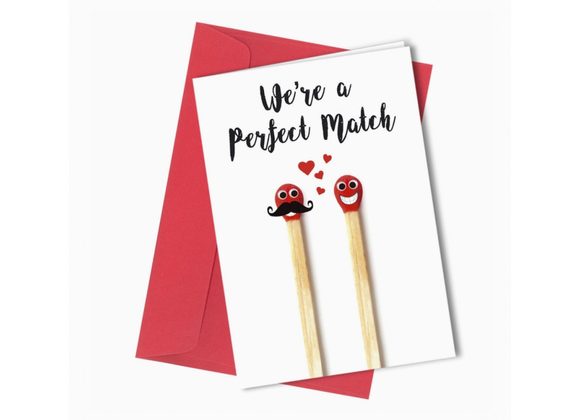 We're a perfect Match, card by Close to the Bone