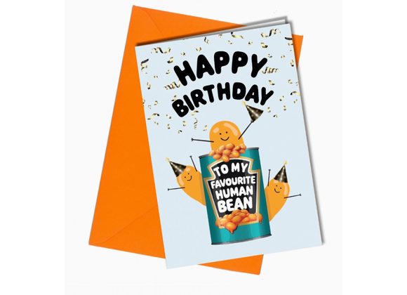 Favourite Human Bean, card by Close to the Bone