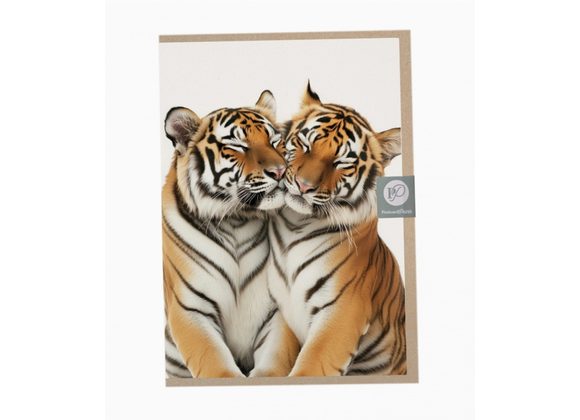 Tigers Card by Postcard Prints