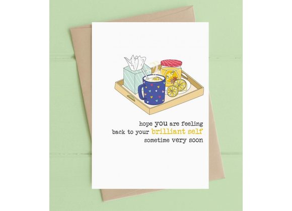 back to your brilliant self, Card by Dandelion