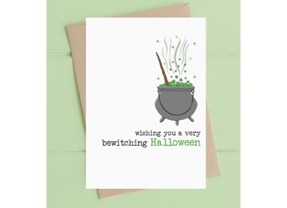 Bewitching Halloween Card by Dandelion