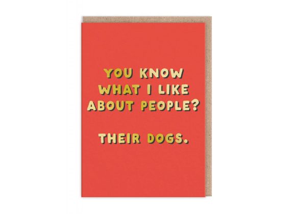 What I Like About People Greeting Card