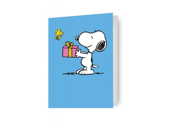 Peanuts Snoopy Blank Card by Danilo