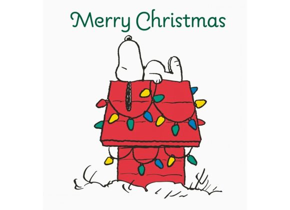 Peanuts Christmas Card by Danilo