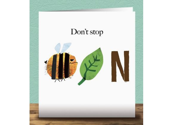 Don't stop believing, Card by Quitting Hollywood
