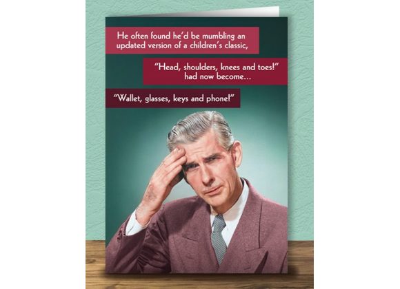 Wallet, Glasses, Keys & Phone, Card by Quitting Hollywood