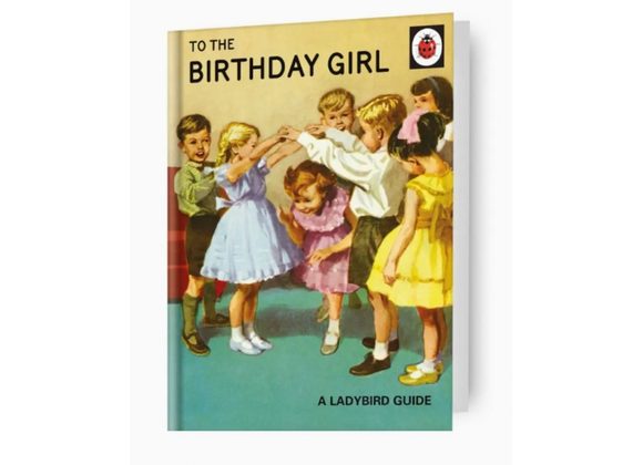 To the Birthday Girl 'Ladybird Books' Card
