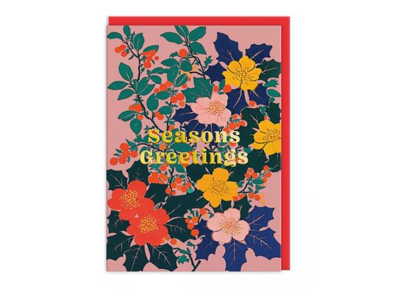 Seasons Greetings, Christmas Card by Ohh Deer