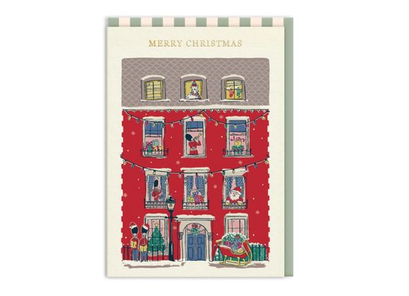 Merry Christmas House Greeting Card