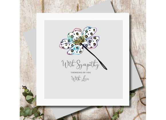 With Sympathy - Thinking of You, Card by Marina B