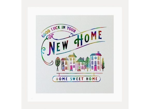 Good Luck in Your New Home, Card by Marina B
