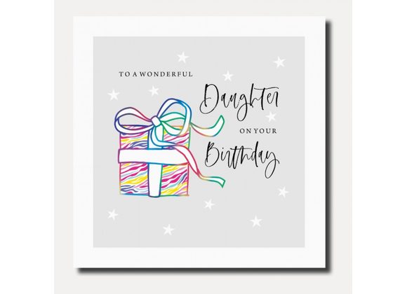 To a Wonderful Daughter, Card by Marina B