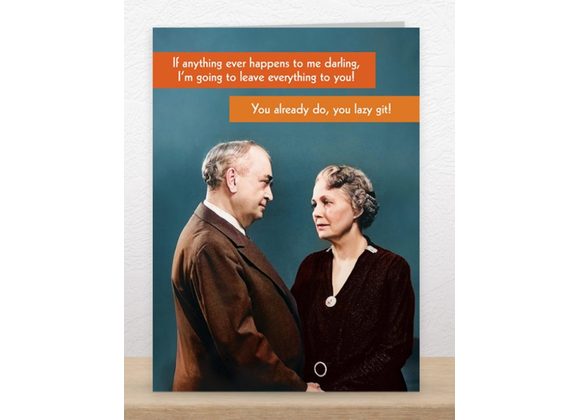 I'm going to leave everything to you, by Quitting Hollywood