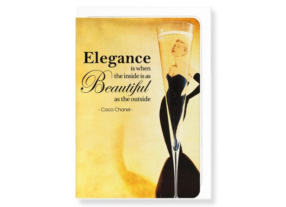 Elegant Beauty, Card by Ezen Designs