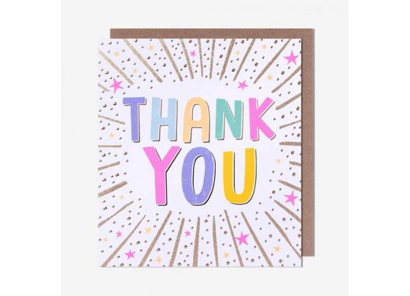 Thank You - Pigment Card