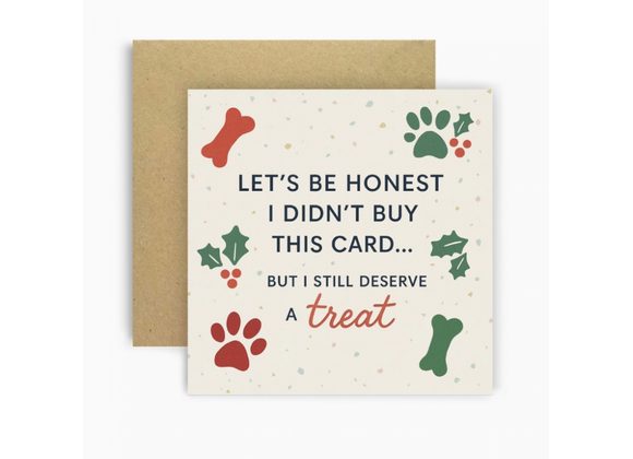 Funny Dog Christmas Card - Didn't Buy This Card