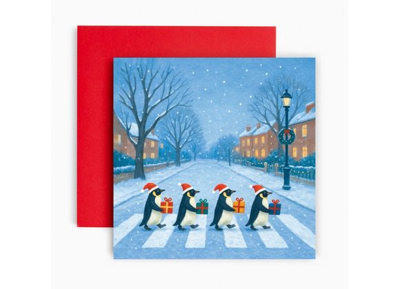 Abbey Road Penguins, by Huxters