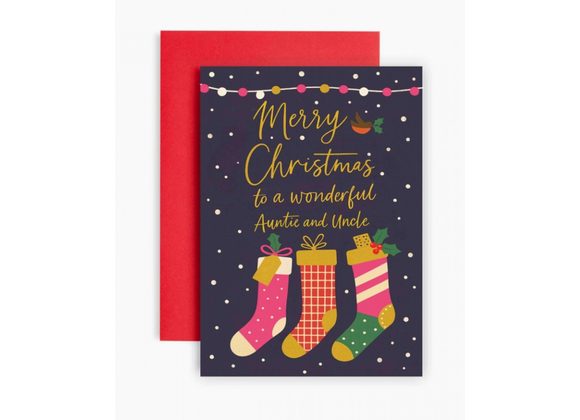 Auntie and Uncle, Merry Christmas