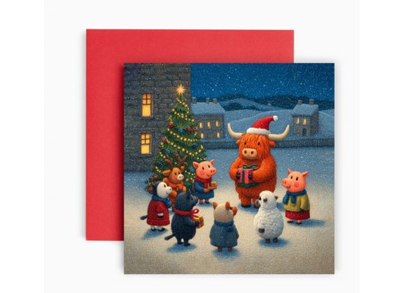 Cute Christmas Animals Gift Exchange