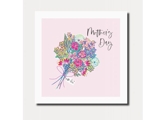 Bouquet of flowers Mother's Day Card by Marina B