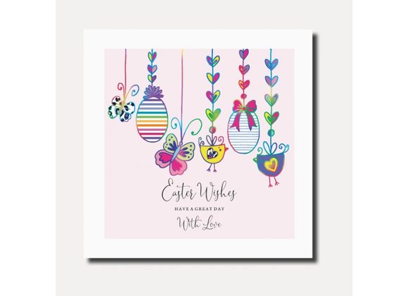 Easter Bunting Card by Marina B