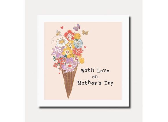 Bunch of Flowers Mother's Day Card by Marina B