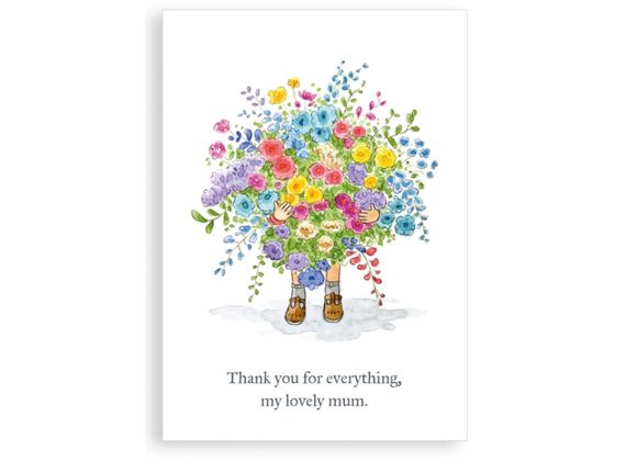 Lovely Mum Greetings card - Nice Things by Helena