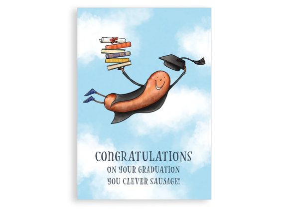 Graduation congratulations card - Nice Things by Helena