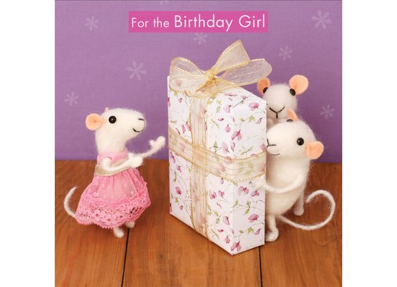 For the Birthday Girl, Card by Whimsical by Desito