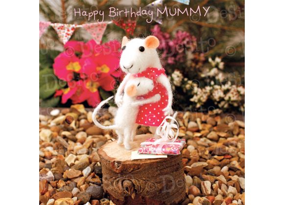 Happy Birthday Mummy, Card by Whimsical by Desito