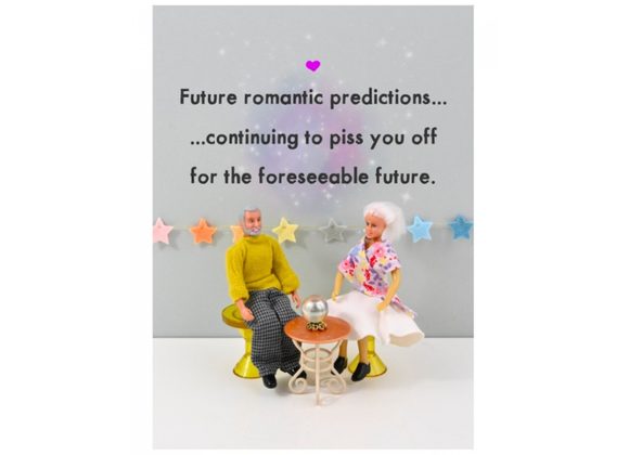 Romantic Predictions - Bold & Bright Card