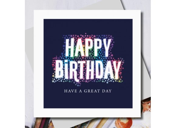 Happy Birthday Card by Marina B