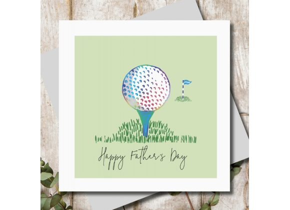 Golf, Father's Day Card by Marina B