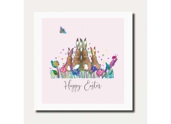 Bunnies Easter Card by Marina B