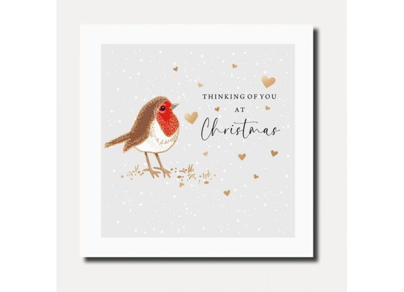 Thinking of You at Christmas Card by Marina B