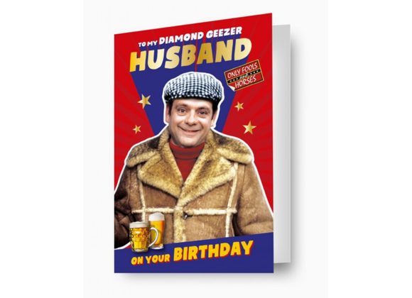 Diamond Geezer Husband, Birthday card