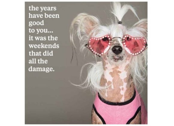 the years have been good to you... Card