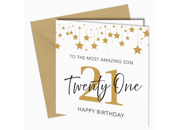 Amazing Son 21 Card by Close to the Bone