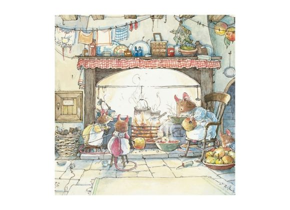 Kitchen at Crabapple Cottage