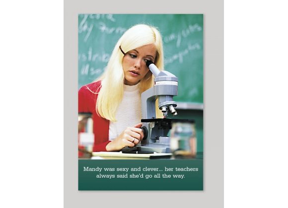 Clever Mandy, Card by Icon Art