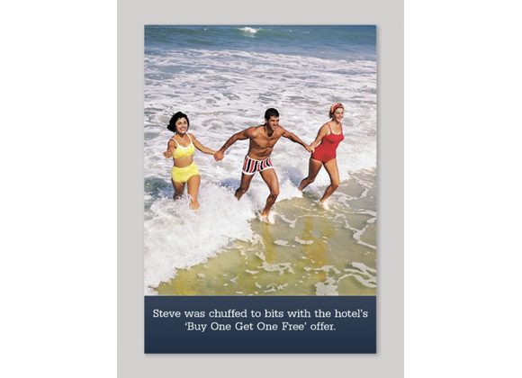 Hotel Offer, Card by Icon Art