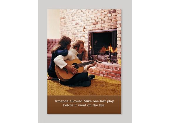 Last Play, Card by Icon Art