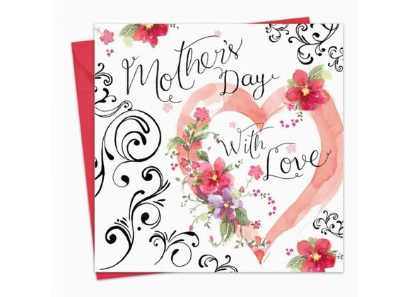 Mother's Day Card - Heart