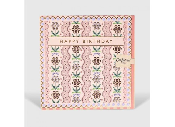 Pink & Blue Birthday Card - Cath Kidston