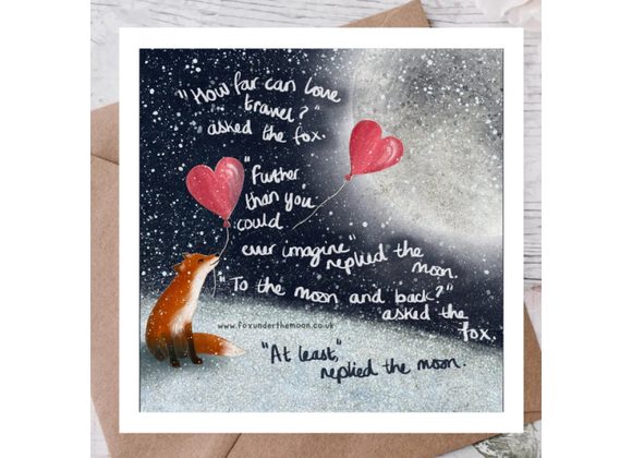 To The Moon & Back, By Fox Under The Moon