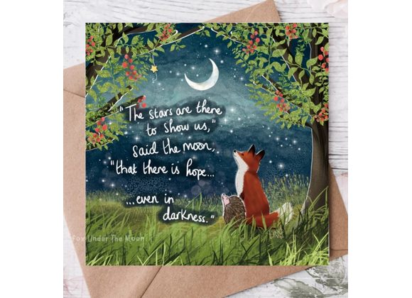 There is Hope, By Fox Under The Moon